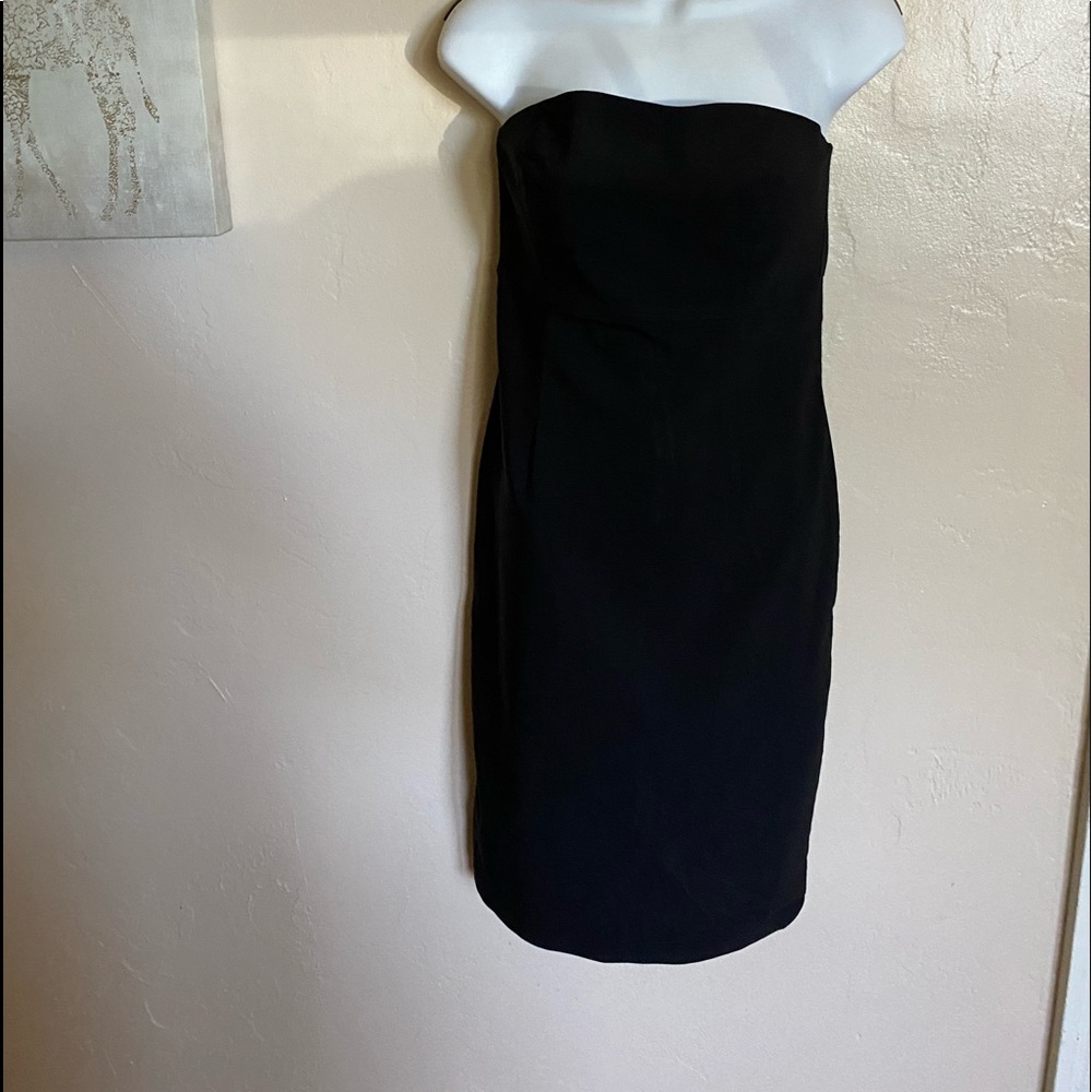 EXPRESS Little black Dress strapless cocktail dres